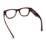 Classic Nerdy Thick Horn Rim Plastic Clear Lens Fashion Eyeglasses