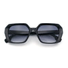Womens Geometric Octagonal Classy Plastic Designer Fashion Sunglasses