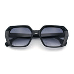 Womens Geometric Octagonal Classy Plastic Designer Fashion Sunglasses