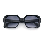 Womens Geometric Octagonal Classy Plastic Designer Fashion Sunglasses