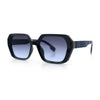 Womens Geometric Octagonal Classy Plastic Designer Fashion Sunglasses