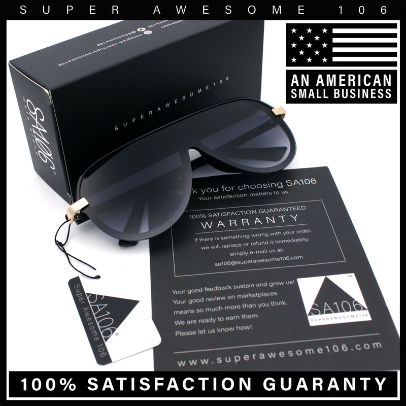 Womens Classy 90s Designer Shield Rimless Racer Plastic Fashion Sunglasses