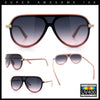 Womens Classy 90s Designer Shield Rimless Racer Plastic Fashion Sunglasses