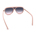 Womens Classy 90s Designer Shield Rimless Racer Plastic Fashion Sunglasses