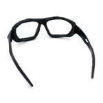 Choppers Clear - Dark Photochromic Lens Mens Foam Padded Wrap Biker Sunglasses