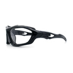 Choppers Clear - Dark Photochromic Lens Mens Foam Padded Wrap Biker Sunglasses
