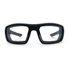 Choppers Photochromic Lens Mens Foam Padded Rectangle Wrap Biker Sunglasses