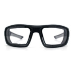 Choppers Photochromic Lens Mens Foam Padded Rectangle Wrap Biker Sunglasses