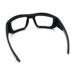 Choppers Photochromic Lens Mens Foam Padded Rectangle Wrap Biker Sunglasses