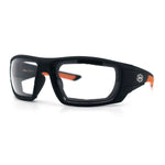 Choppers Photochromic Lens Mens Foam Padded Rectangle Wrap Biker Sunglasses