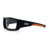 Choppers Photochromic Lens Mens Foam Padded Rectangle Wrap Biker Sunglasses