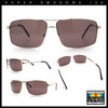 True Dad Shade Manly Rectangle Air Force Navigating Officer Metal Sunglasses