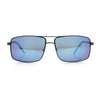 True Dad Shade Manly Rectangle Air Force Navigating Officer Metal Sunglasses