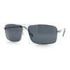 True Dad Shade Manly Rectangle Air Force Navigating Officer Metal Sunglasses