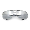 True Dad Shade Manly Rectangle Air Force Navigating Officer Metal Sunglasses