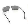True Dad Shade Manly Rectangle Air Force Navigating Officer Metal Sunglasses
