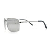 True Dad Shade Manly Rectangle Air Force Navigating Officer Metal Sunglasses