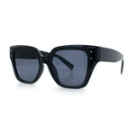 Womens Classy Thick Temple Plastic Horned Cat Eye Fashion Sunglasses