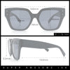 Womens Classy Thick Temple Plastic Horned Cat Eye Fashion Sunglasses