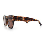 Womens Classy Thick Temple Plastic Horned Cat Eye Fashion Sunglasses