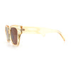 Womens Classy Thick Temple Plastic Horned Cat Eye Fashion Sunglasses