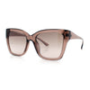 Womens Chic Thick Horn Cat Eye Elegant Thin Arm Plastic Sunglasses