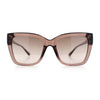 Womens Chic Thick Horn Cat Eye Elegant Thin Arm Plastic Sunglasses