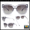 Womens Chic Thick Horn Cat Eye Elegant Thin Arm Plastic Sunglasses