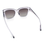 Womens Chic Thick Horn Cat Eye Elegant Thin Arm Plastic Sunglasses