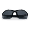 Polarized Xloop Mens Wrap Around Sport Rimless Oval Plastic Sunglasses