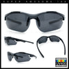 Polarized Xloop Mens Wrap Around Sport Rimless Oval Plastic Sunglasses