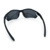 Polarized Xloop Mens Wrap Around Sport Rimless Oval Plastic Sunglasses