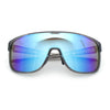Classic Oversized Mens Shield Sport Plastic Minimal Color Mirror Lens Sunglasses