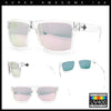 Mens Classic Suburb Urban Rectangular Sport Horn Rim Plastic Sunglasses