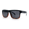 Mens Classic Suburb Urban Rectangular Sport Horn Rim Plastic Sunglasses