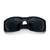 Mens 90s Wrap Around Sport Thick Plastic Classic Squared Sunglasses