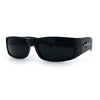 Mens Mad Dog Narrow Rectangle 90s Street Gangster Shade Sunglasses