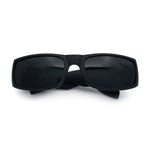 Mens Mad Dog Narrow Rectangle 90s Street Gangster Shade Sunglasses