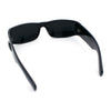 Mens Mad Dog Narrow Rectangle 90s Street Gangster Shade Sunglasses