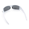 Mens Lucky Charm Horse Shoe Emblem 90s Sport Wrap Plastic Sunglasses