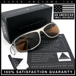 90s Style Flat Top Half Rim Narrow Rectangle Wrap Sport Sunglasses