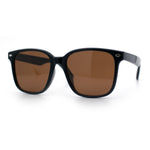 Classic Retro Stylish Hipster Fashion Oversized Horn Rim Plastic Sunglasses