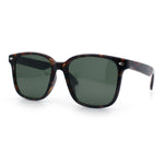 Classic Retro Stylish Hipster Fashion Oversized Horn Rim Plastic Sunglasses