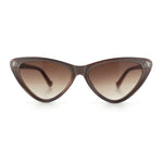 Womens Triangle Gothic Fashion Cat Eye Plastic Retro Sunglasses