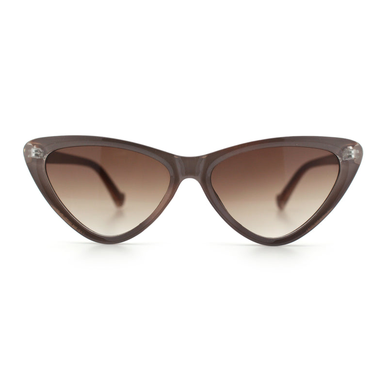 Womens Triangle Gothic Fashion Cat Eye Plastic Retro Sunglasses