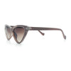 Womens Triangle Gothic Fashion Cat Eye Plastic Retro Sunglasses