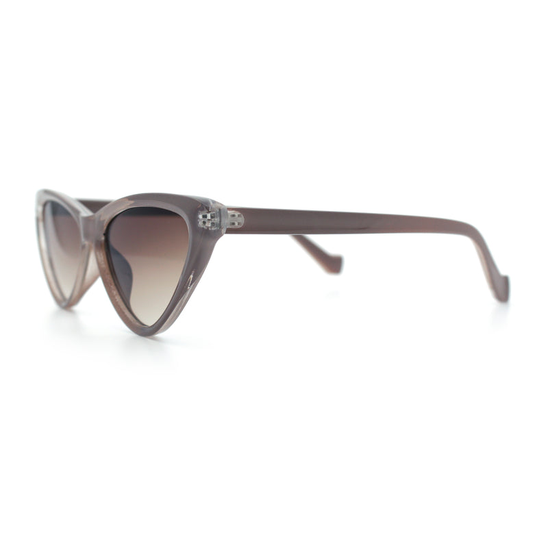 Womens Triangle Gothic Fashion Cat Eye Plastic Retro Sunglasses