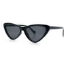 Womens Triangle Gothic Fashion Cat Eye Plastic Retro Sunglasses