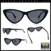 Womens Triangle Gothic Fashion Cat Eye Plastic Retro Sunglasses