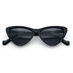 Womens Triangle Gothic Fashion Cat Eye Plastic Retro Sunglasses